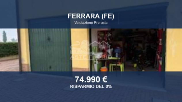 Immobile in asta di 100 m², box auto in vendita a Ferrara