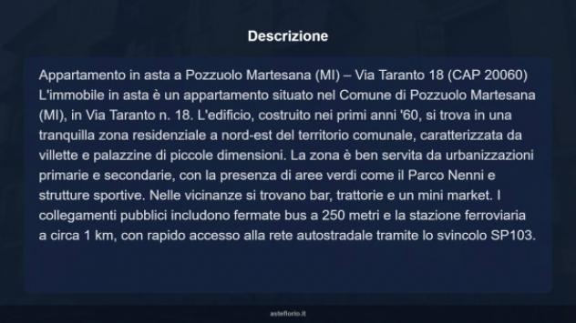 Immobile in asta di 45 m² in vendita a Pozzuolo Martesana - Foto 12
