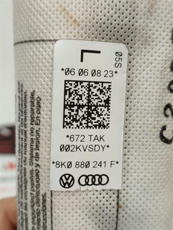 AIRBAG SEDILE SINISTRO AUDI A4 Avant (8K5) 8K0880241F CJC (0815) - Foto 2