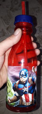 Borraccia Avengers con cannuccia - Foto 4