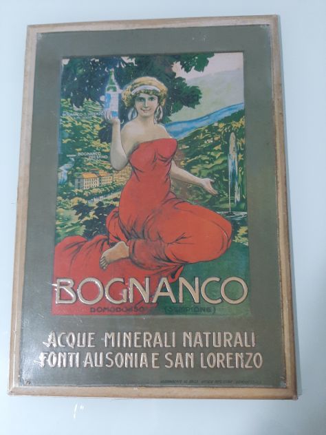 INSEGNA BOGNANCO TARGA IN RILIEVO