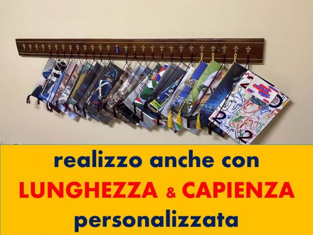 Araldico CARABINIERI Porta CALENDARIO BENEMERITA o da muro masse - Foto 2