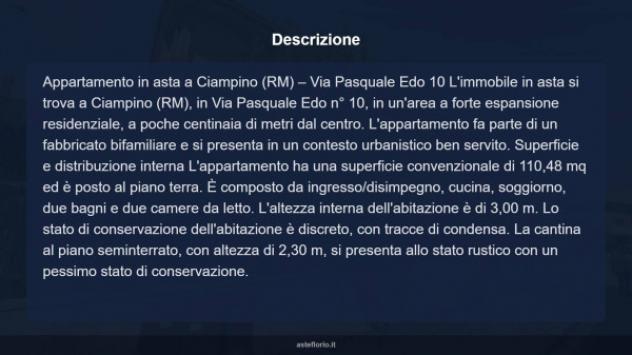 Immobile in asta di 111 m² con più di 5 locali in vendita a Ciampino - Foto 15