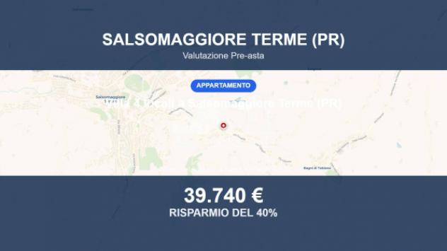 Immobile in asta di 77 m² in vendita a Salsomaggiore Terme