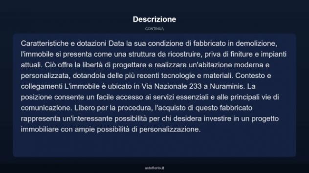 Immobile in asta di 236 m² con più di 5 locali in vendita a Nuraminis - Foto 14