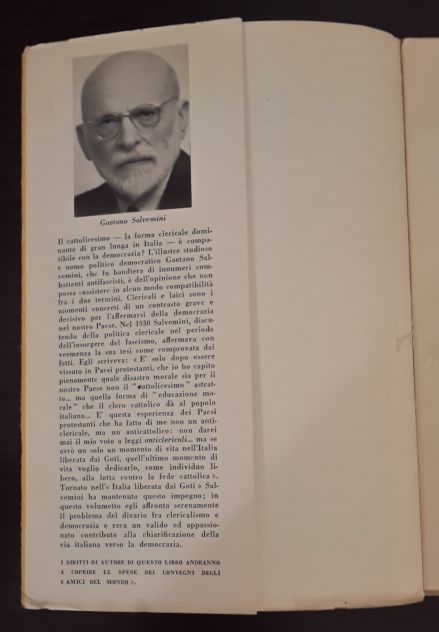 CLERICALI E LAICI, GAETANO SALVEMINI, PARENTI EDITORE FIRENZE 1957. - Foto 3