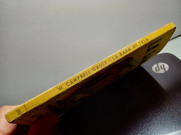 LA BARA DI TELA, W. CAMPBELL GAULT, I GIALLI MONDADORI 392, 1956. - Foto 4