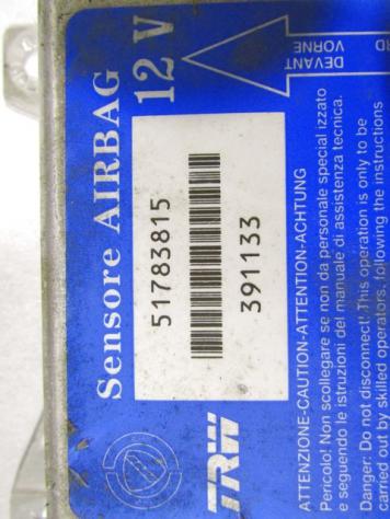51783815 KIT AIRBAG FIAT IDEA 1.4 B 70KW 5M 5P (2006) RICAMBIO USATO 468450840 7354259920 - Foto 3