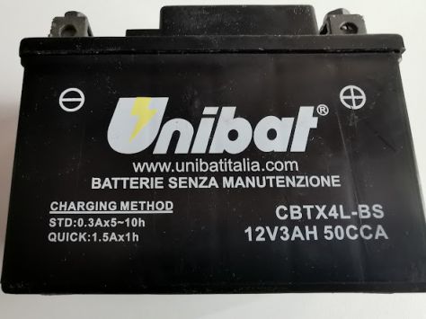 BATTERIA UNIBAT CBTX4L-BS - Foto 2