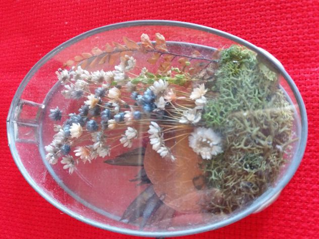 BACHECA  ( OVALE CON FIORI ) - Foto 4