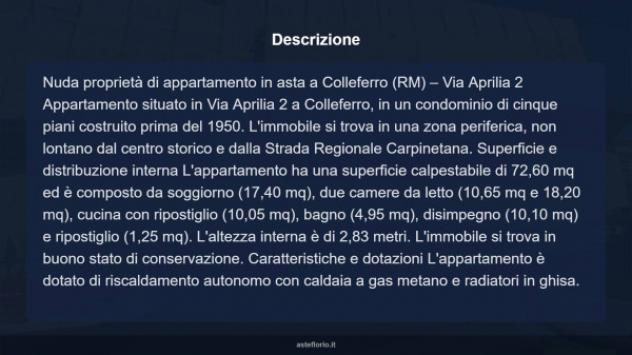 Immobile in asta di 72 m² in vendita a Colleferro - Foto 18