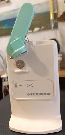 Apriscatole. arrota coltelli e forbici elettrico vintage Black &amp; Decker - Foto 2
