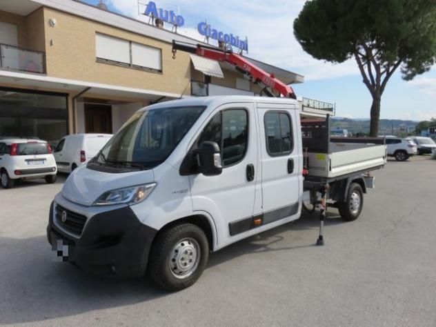 FIAT Ducato 35 2.3 MJT 130CV L3 DOPPIA CAB GRU Cabinato Maxi rif. 23914611 - Foto 2