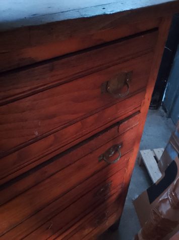 Cassettone in legno di Castagno - Foto 10