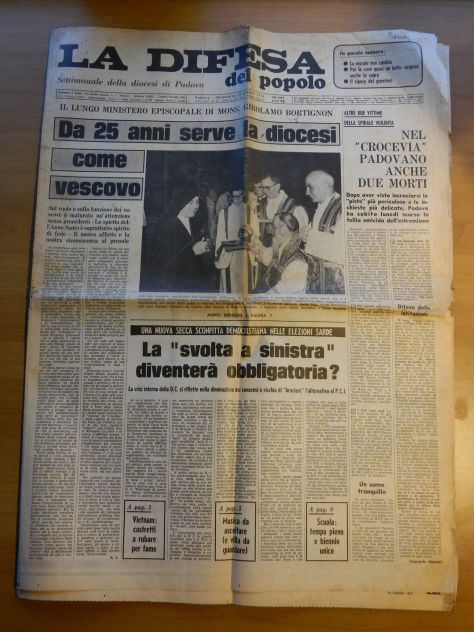 La Difesa del popolo 23 giugno 1974
