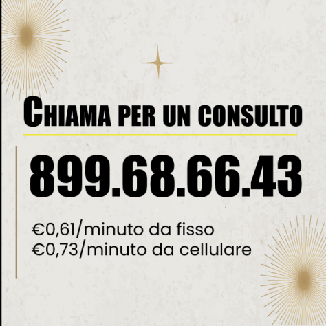 Chiama con l’899 le Cartomanti - Tanti vantaggi per TE