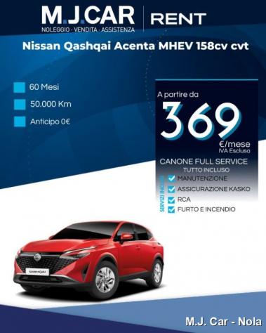 NISSAN Qashqai 1.3 MHEV 158 Acenta CVT rif. 23899930