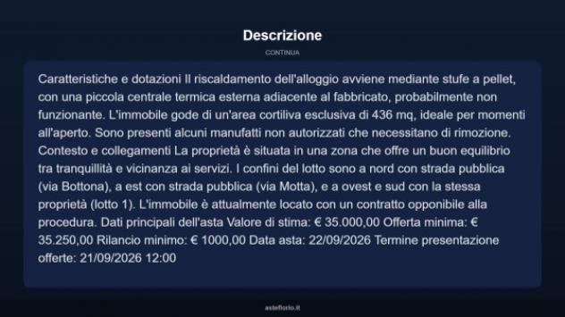 Immobile in asta di 130 m² in vendita a Fabbrico - Foto 12