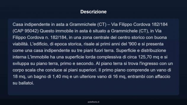 Immobile in asta di 137 m² in vendita a Grammichele - Foto 4