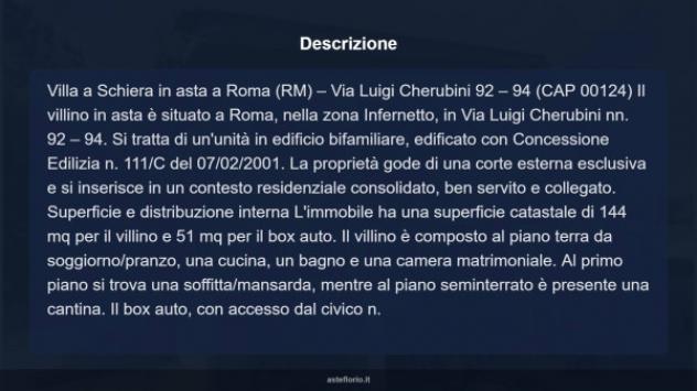 Immobile in asta di 144 m², box auto in vendita a Roma - Foto 15