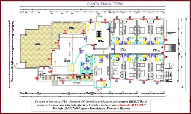 ALBERGO di 5 vani e di 3000 mq (SINISCOLA - Siniscola) rif. L107 - Foto 15