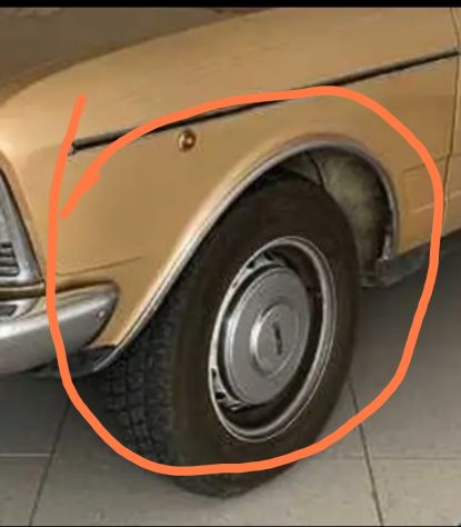 CLIP FISSAGGIO PROFILI IN ACCIAIO POSTERIORI FIAT 124 SPORT/GIRORUOTA FIAT 132 - Foto 6