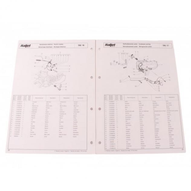 Catalogo ricambi per Italjet Torpedo 125 4T - Foto 4