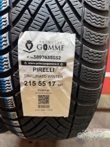 2 gomme 215 55 17 pirelli a3599 - Foto 2