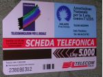 SCHEDA TELEFONICA ITALIA 32