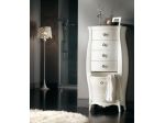 Cassettiera 4 cassetti 1 ribalta stile moderno laccato Cod 7208