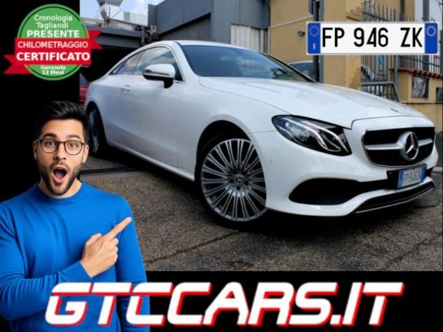 MERCEDES-BENZ E 220 d Coupe 4matic Aut TUTTI TAGLIANDI UFFICIALI MERCE rif. 23961568