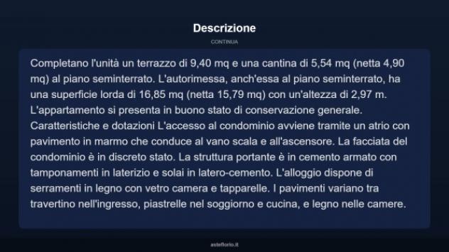 Immobile in asta di 140 m² con più di 5 locali e box auto in vendita a Biella - Foto 7