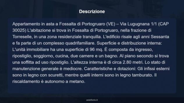 Immobile in asta di 96 m² con più di 5 locali in vendita a Fossalta di Portogruaro - Foto 12