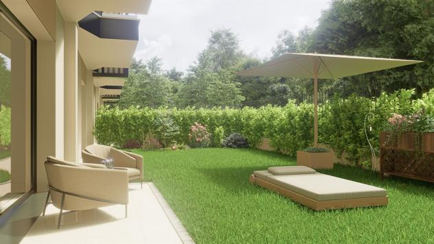 CINQUE LOCALI NUOVO CON GIARDINO ZONA PARCO - Foto 12