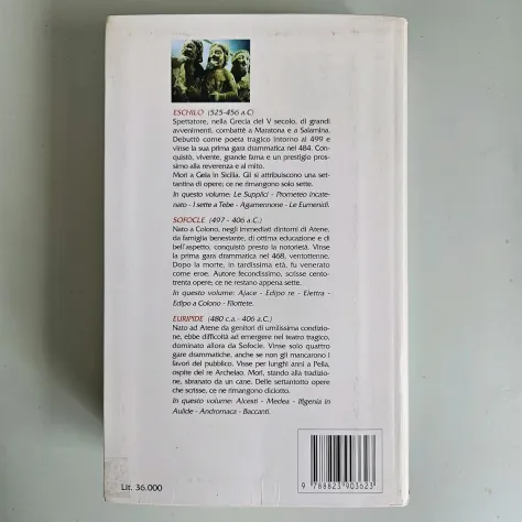 Tragedie Greche - Eschilo, Sofocle, Euripide - Orsa Maggiore Editrice - 1994 - Foto 4