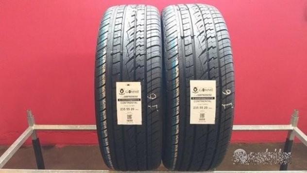 2 gomme 235 55 20 continental a326