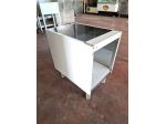 mobile inox per fry top usato