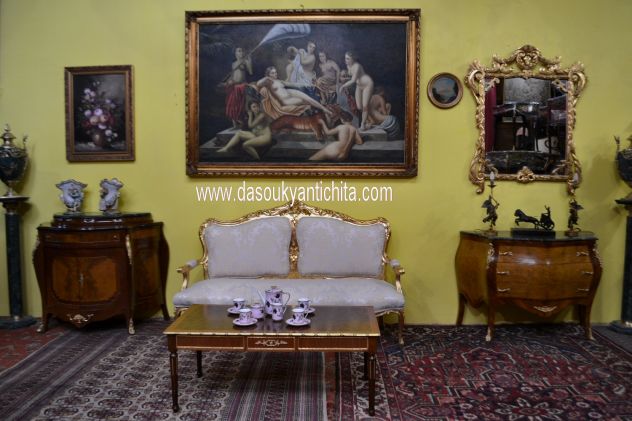 Credenza stile Luigi XV a due sportelli - Foto 9