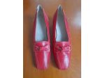 SCARPE rosse DONNA SANAGENS n° 39 vero cuoio