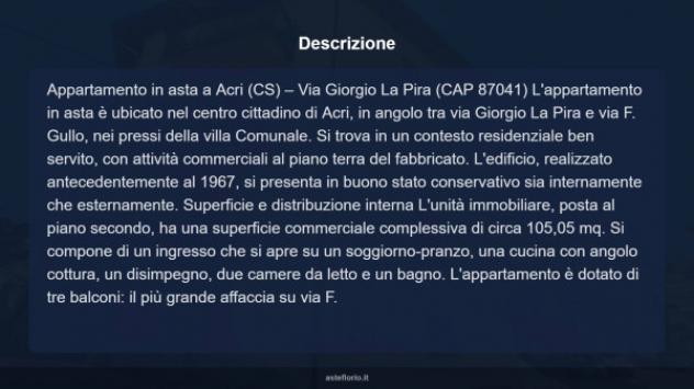 Immobile in asta di 106 m² in vendita a Acri - Foto 14