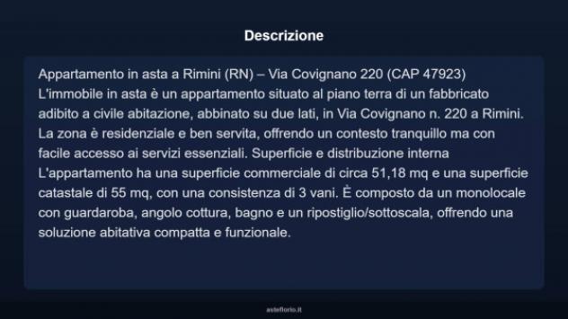 Immobile in asta di 51 m² in vendita a Rimini - Foto 7