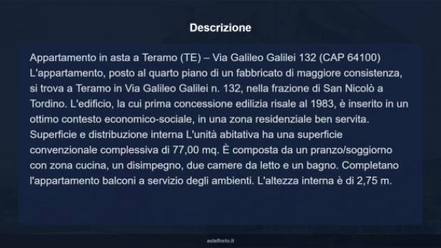 Immobile in asta di 77 m² in vendita a Teramo - Foto 13