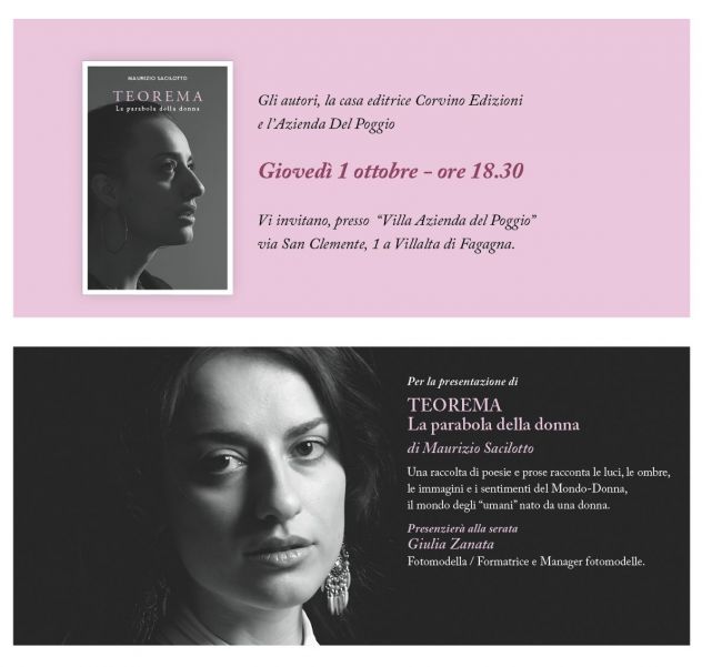 01/10  - 02/10:La Fotografia, La Poesia, Il Lavoro di Modella, La Donna. TEOREMA