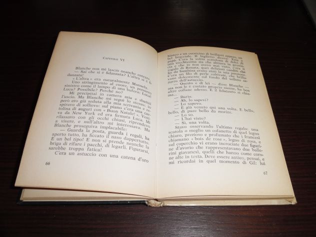 UN LIBRO ROMANZO USATO MA TENUTO BENE,INTROVABILE,ANNO 1969,1° STAMPA ORIGINALE - Foto 6
