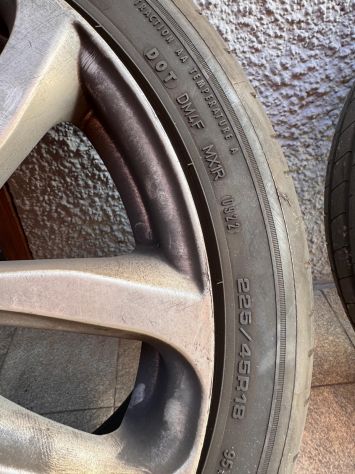 Vendo Set 4 Cerchi in Lega Originali BMW 18" — Pneumatici Goodyear 225/45 R18 95 - Foto 8