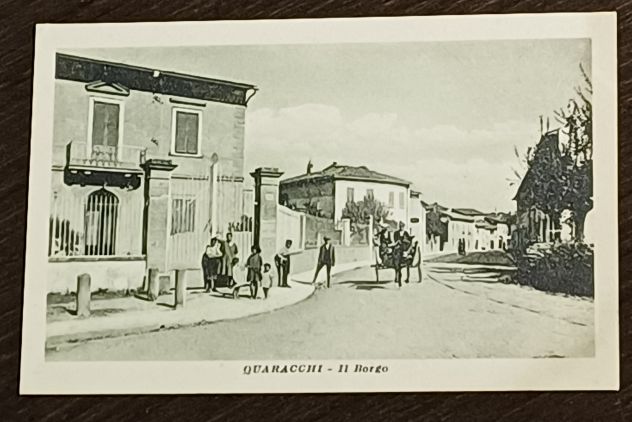 Antica cartolina di Quaracchi, Firenze. - Foto 4