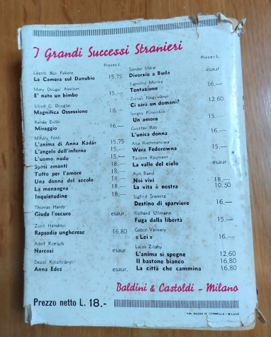 Magnifica ossessione 1941 libro - Foto 2