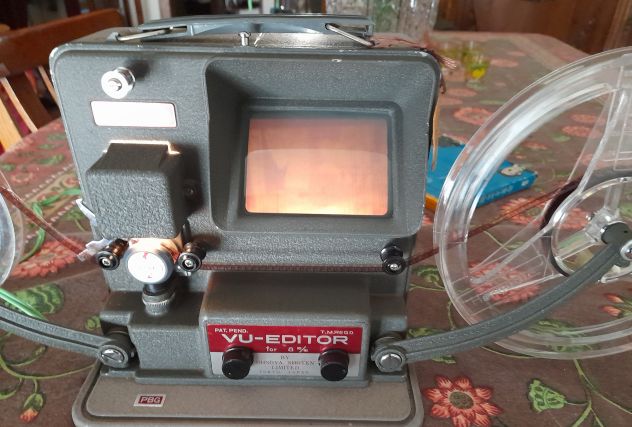 moviola vintage 8 mm vu-editor
