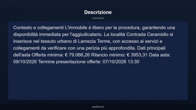 Immobile in asta di 59 m² in vendita a Lamezia Terme - Foto 5