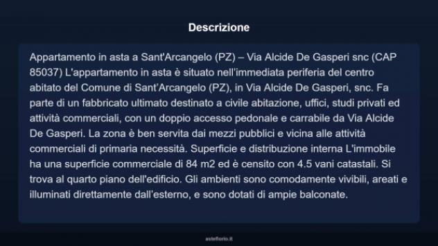 Immobile in asta di 84 m² in vendita a Sant'Arcangelo - Foto 4